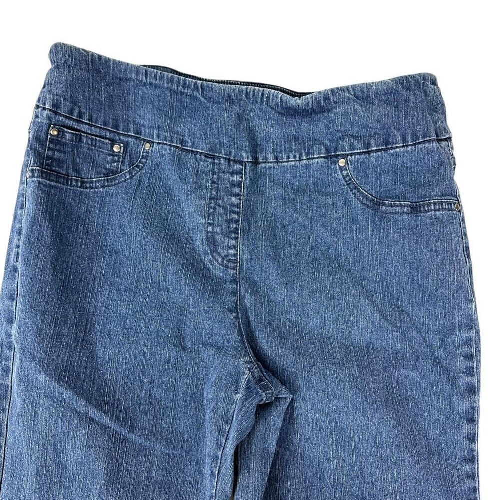 Ruby Rd. Denim Crop size 6 Back Pockets - Picture 3 of 5